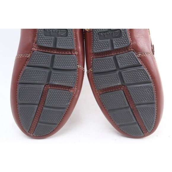 Clarks Markman Seam Loafers Dark Tan Mens Sz 8 M Shoes main image 7